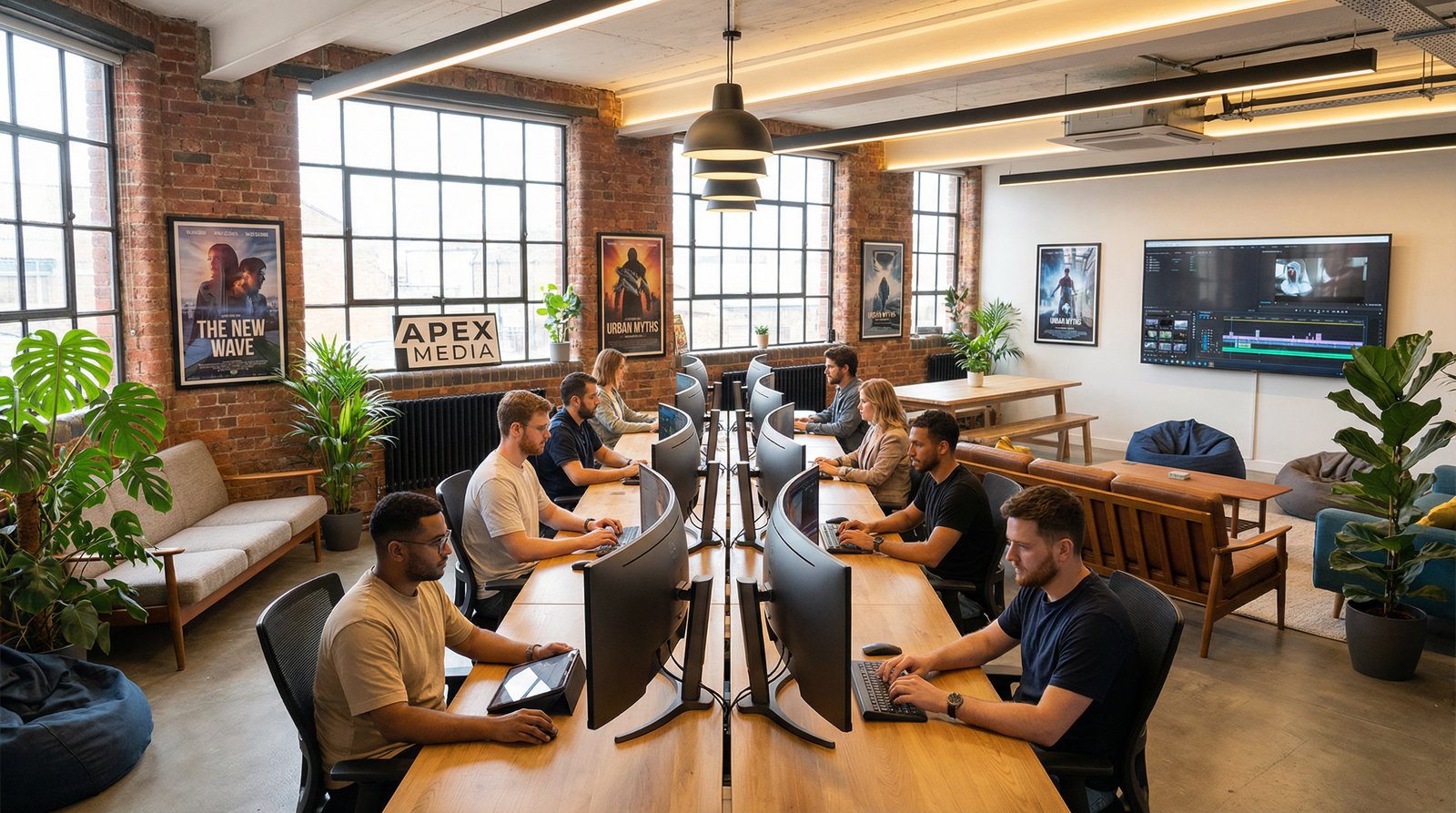 青柠视频办公环境